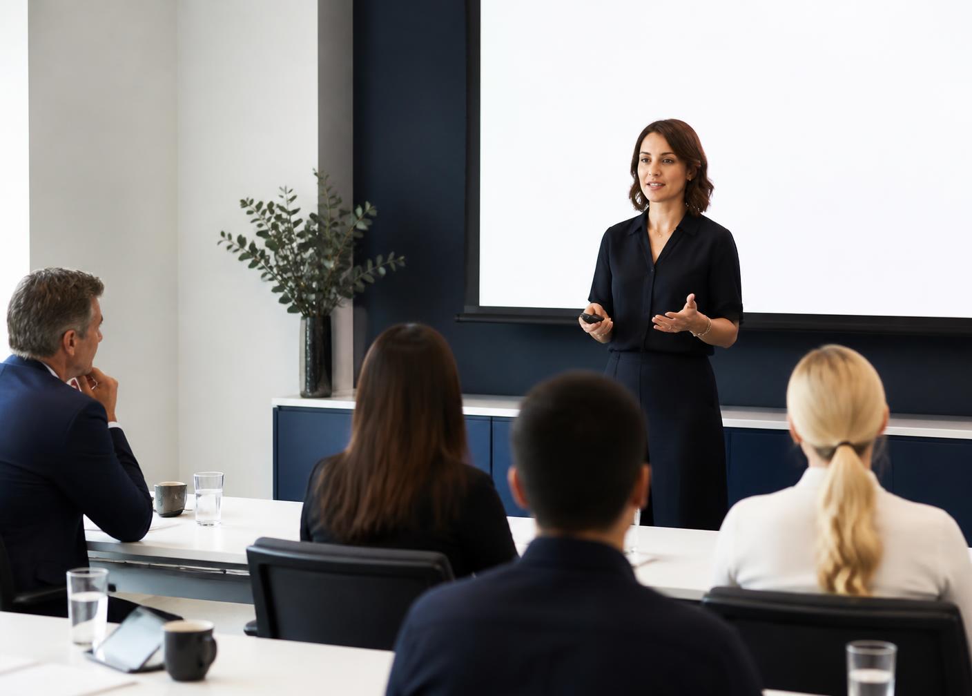 Taller de marketing impartido a un equipo directivo